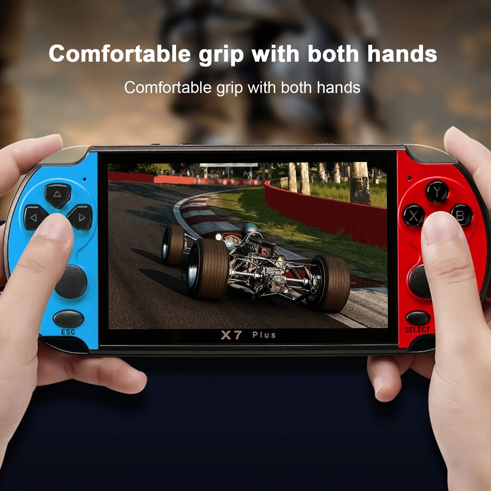 5.1inch X7 Plus Video Game Console Handheld Game Players Double Rocker
