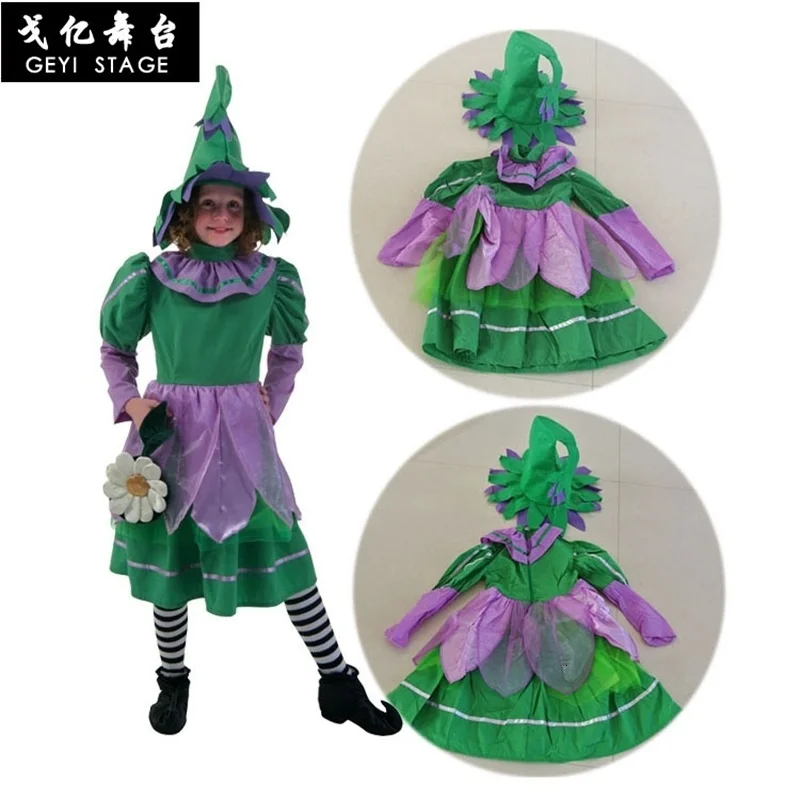 

Oz magic vase green vase elf Fada suit Jingdang garden Fada Cosplay Halloween Costume