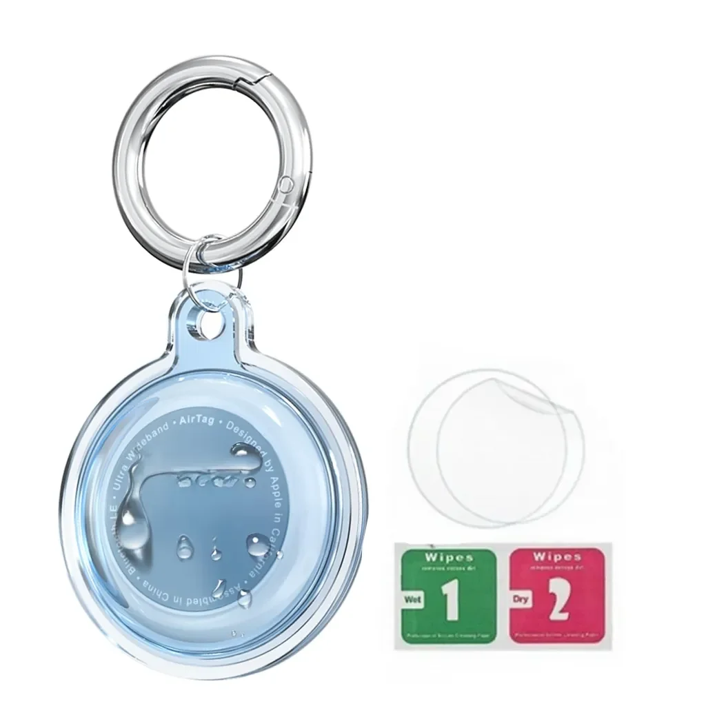 Airtag Holder Keychain - Durable Silicone Case