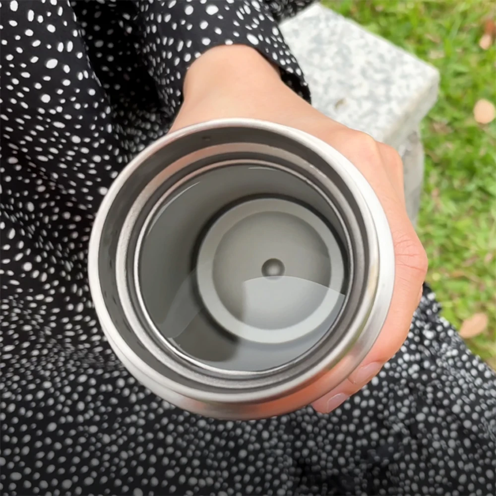 Titanium Vacuum Thermos Bottle Thermal Water Bottle Good Insulation Properties Insulation Cup Vacuum Flask Mug With Tea Infuser