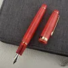 Jinhao 82 Fountain Pen Acrylic Ink Pen Spin Golden EF F Nib Elegante Business Office School Supplies Writing Pen 5