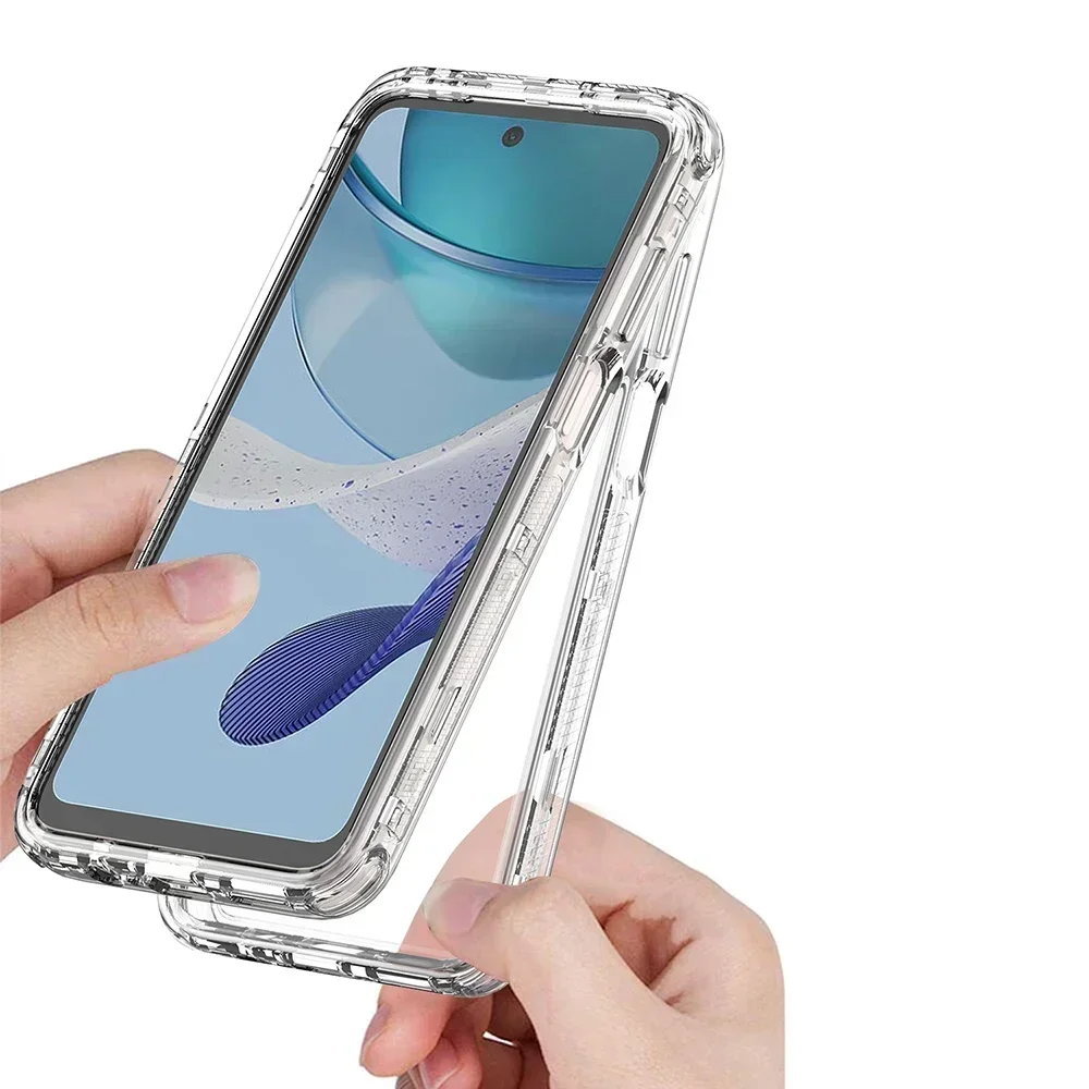 Ultimate 3-in-1 Protective Clear Back Phone Case
