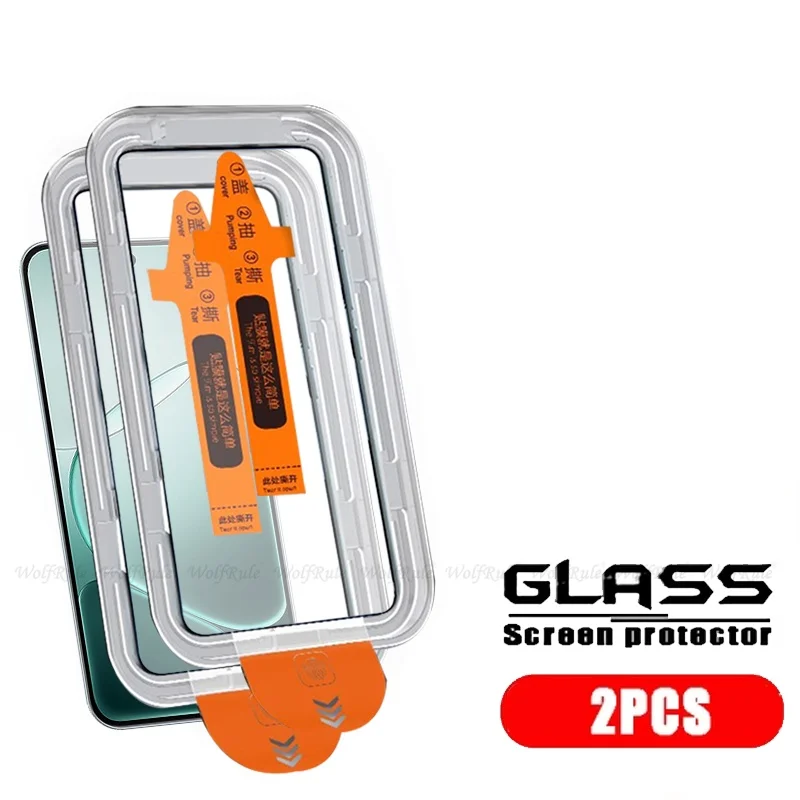 Premium Tempered Glass Screen Protector - Full Cover, 9H Hardness, Dust-Free