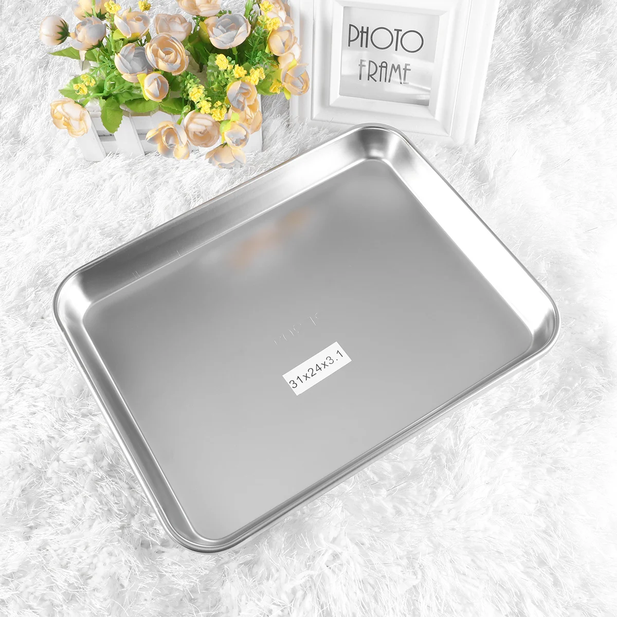 

Плоский больничный лоток медицинская тарелка из нержавеющей стали Маленькая посуда для выпечки обжимной инструмент