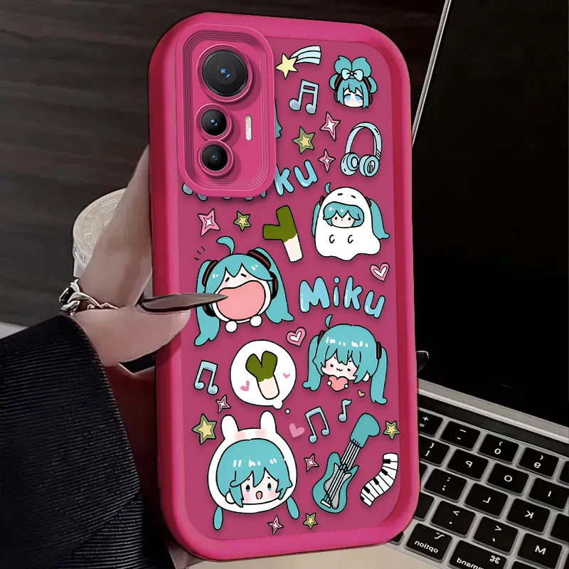 Premium H-Hatsune Miku Soft Phone Case - Durable and Stylish Design