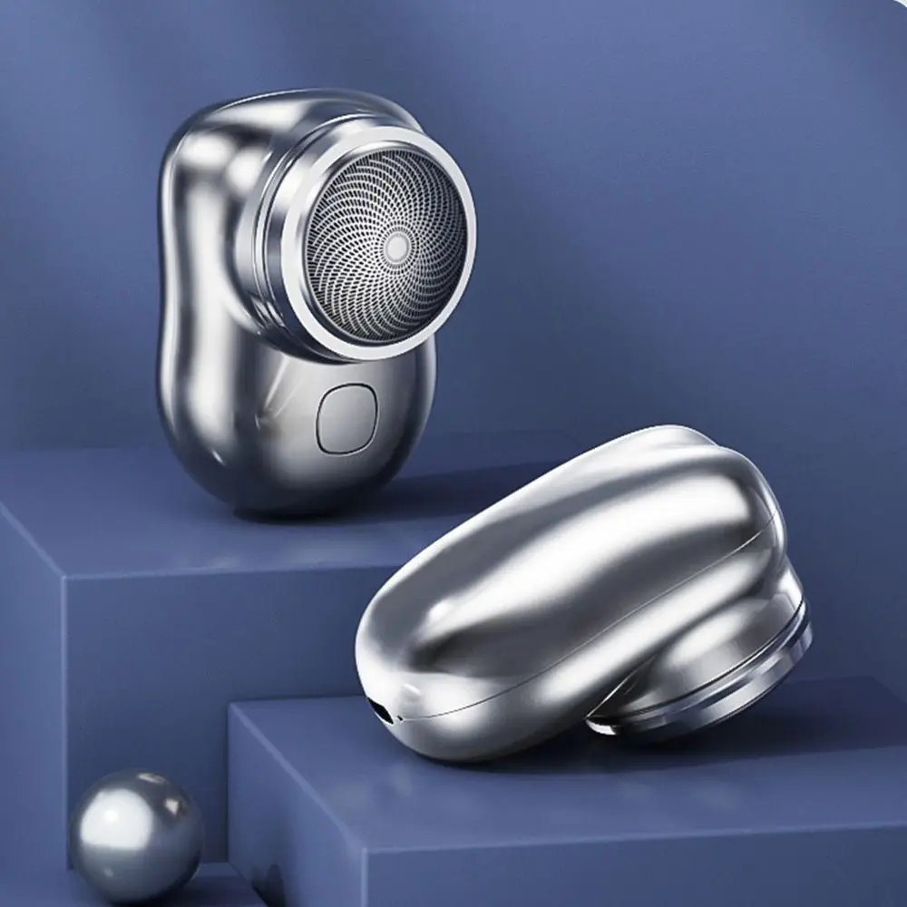 

Electric Mini Travel Shaver for Men-Pocket Size Washable Electronic Razor-Mens Rechargeable Portable Cordless Shaving Face Beard