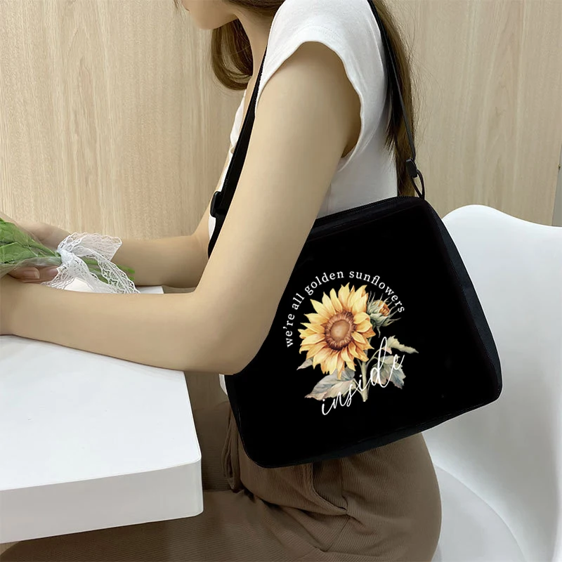 

Женская сумка через плечо в стиле растений, женская сумка через плечо с рисунком Женская винтажная сумка с цветами