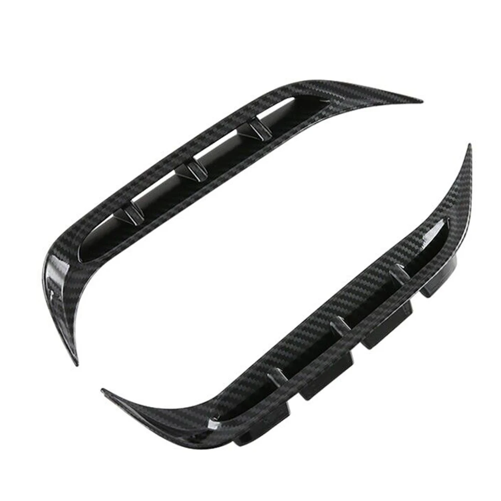 

Front Bumper Air Vent Fog Light Cover Trim Parts for Kia Sportage NQ5 2022 2023 Easy Installation Carbon Fiber Pattern