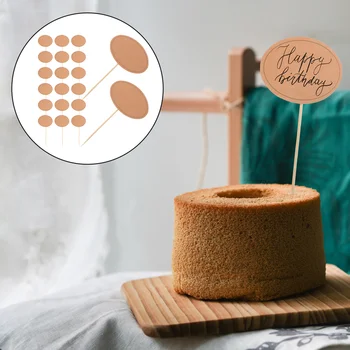 라벨 삽입 이쑤시개 플래그 스티커, 가격 라벨 태그, 웨딩 뷔페 음식 사인 컵케이크 픽, 빈 치즈 마커, 24 개