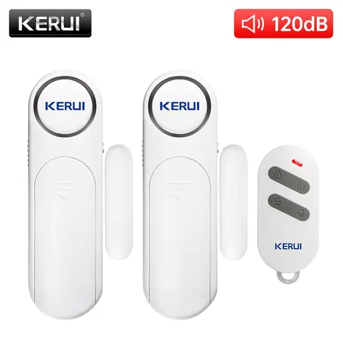 KERUI D121 120dB Wireless Door/Windows Sensor Alarm 300ft Anti-Theft Smart Remote Control For Kids Cabinet Safety Home Security - Image 11
