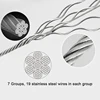 Fitness Cable Pulley Machine System Heavy Duty Steel Wire Rope For Home Gym LAT Pull Down Weight Lifting Workout Bodybuilding 4