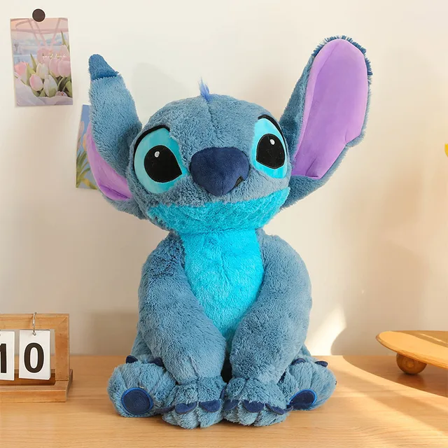 Disney Stitch Angel Stuffed Plush Toy Kawaii Lilo & Stitch Cartoon Plush Doll Stress Relief Pillow Comforting Toy for kids Gifts