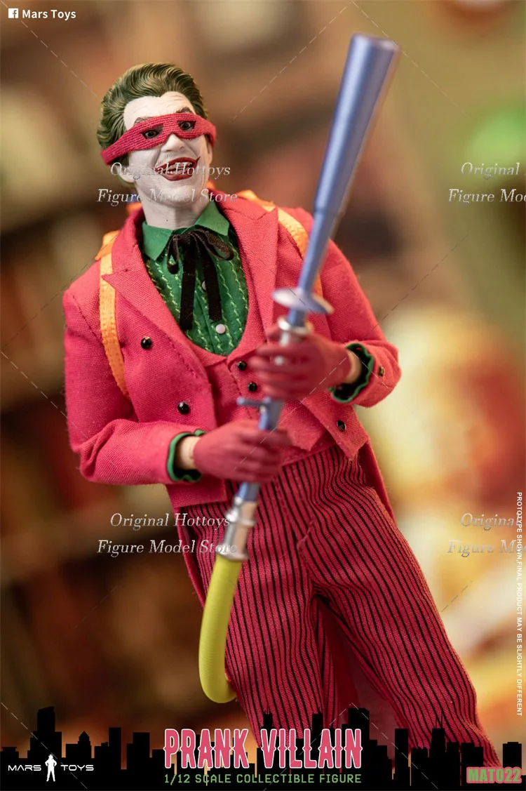 Mars Toys MAT013A - Figure Da Collezione 1/6 The Joker (Scherzo), Perfetta Per Gli Appassionati Di Supereroi