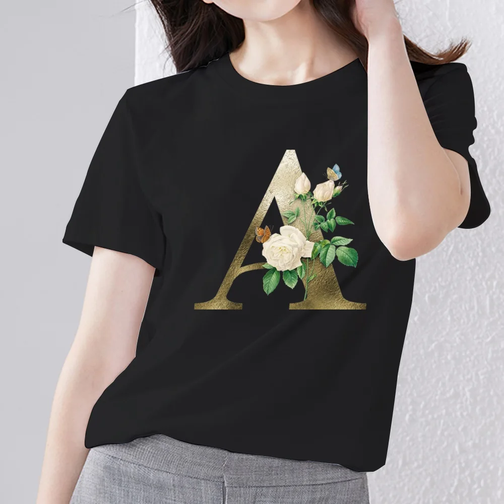 T-shirt Women's Fashion Round Neck 
