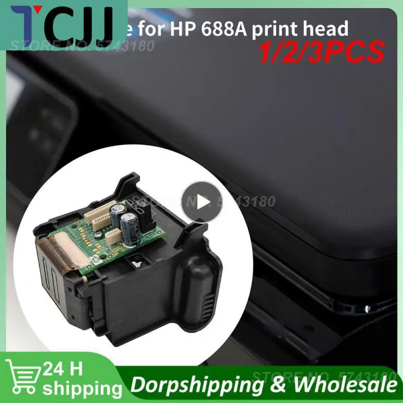 

Новая печатающая головка для HP Officejet 7510 7110 7612 7610 6700 6100 6600 e, цветной принтер с четкими узорами, 1/2/3 шт.