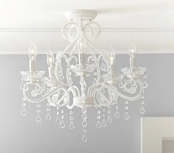 

Purchasing agent New York Lower Town Park imported Lydia Little Princess Room 5 lamp head crystal decoration small chandelier