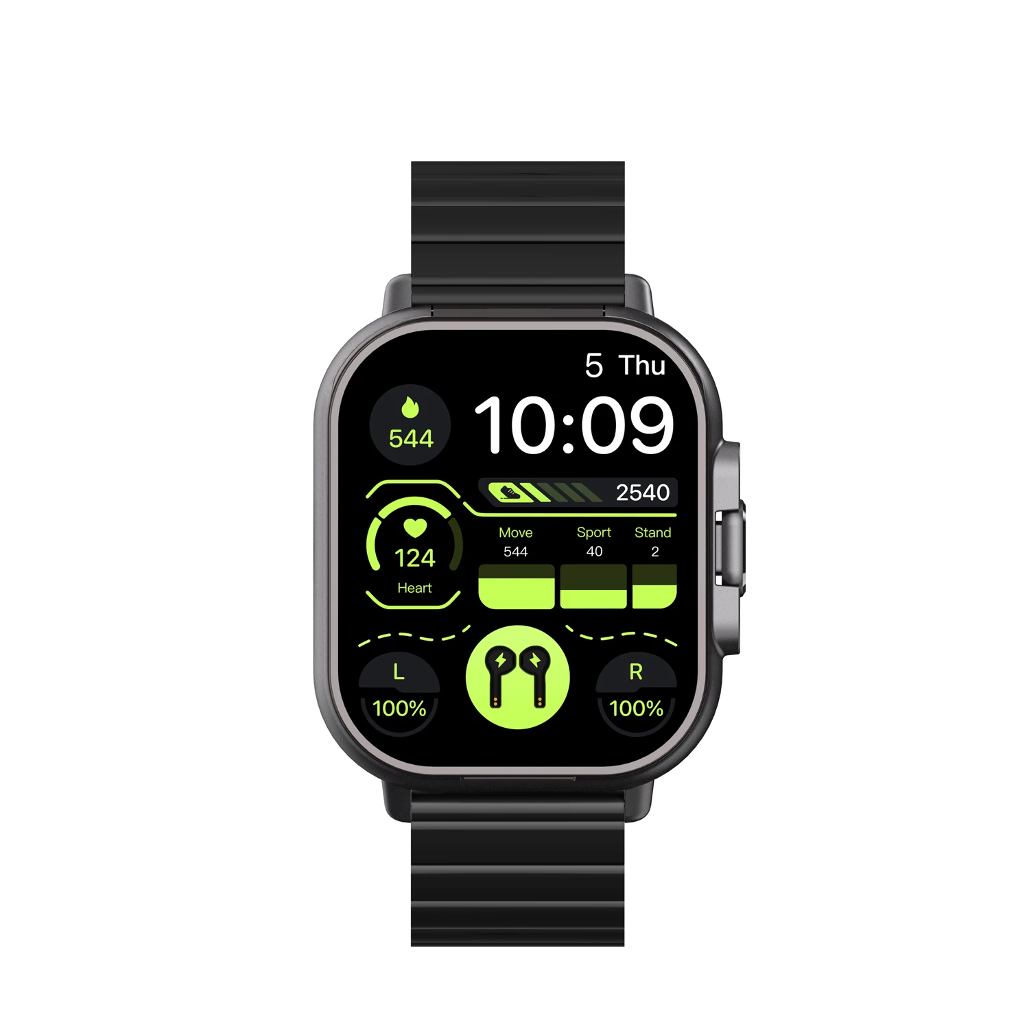 

2024 New Bluetooth Smartwatch with Heart Rate Monitoring Blood Oxygen Monitoring Multiple Sports Modes Large Memory Waterproof