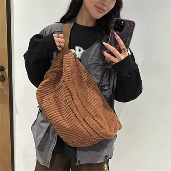 حقيبة كروس سروال قصير للرجال، حقائب كتف رياضية بسيطة للنساء، حقيبة صدر واحدة بلون سادة للطلاب، سحاب من ثلاث طبقات 3