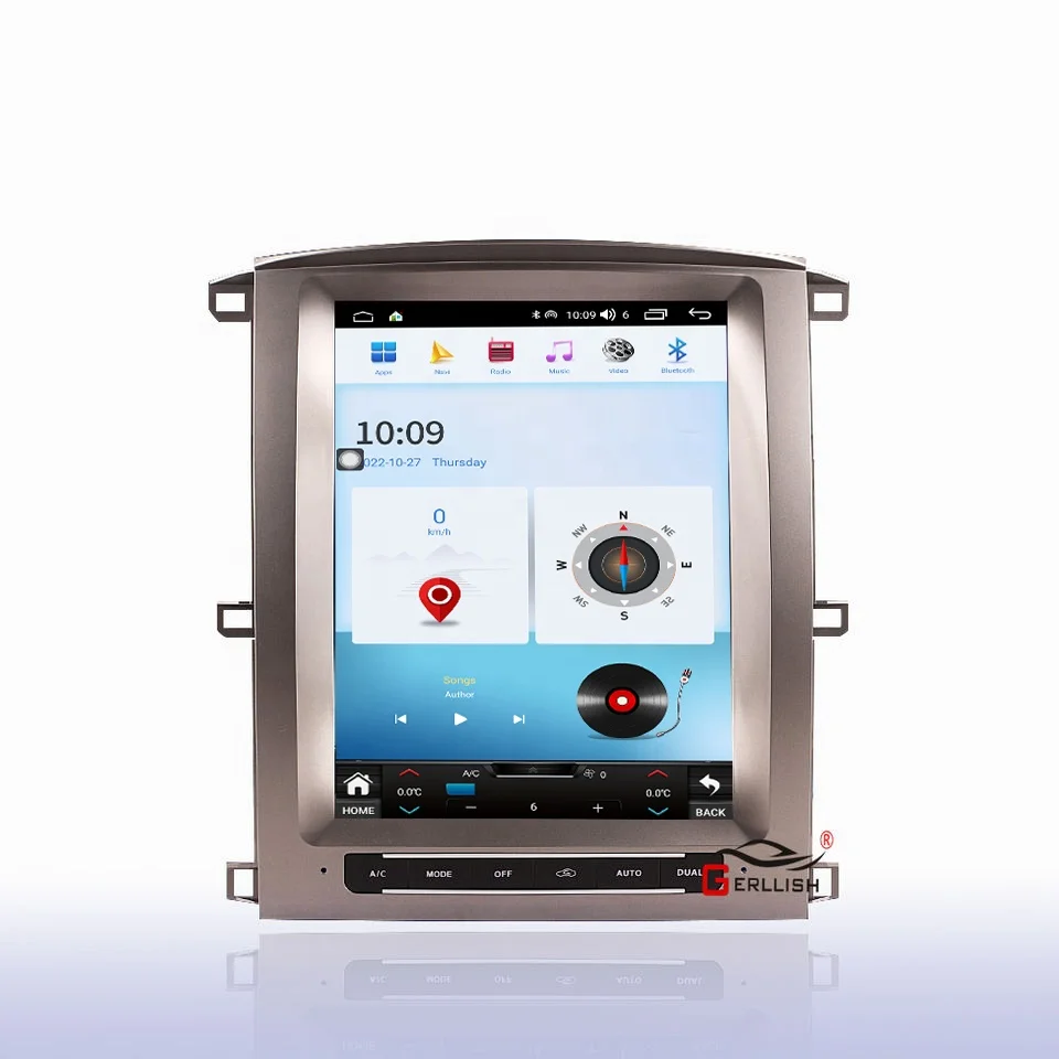 

Android Te，sla For Toy，ota Land Cruiser 100 LC100 For Lexus LX470 2002-2007 car radio Multimedia GPS navigation Stereo