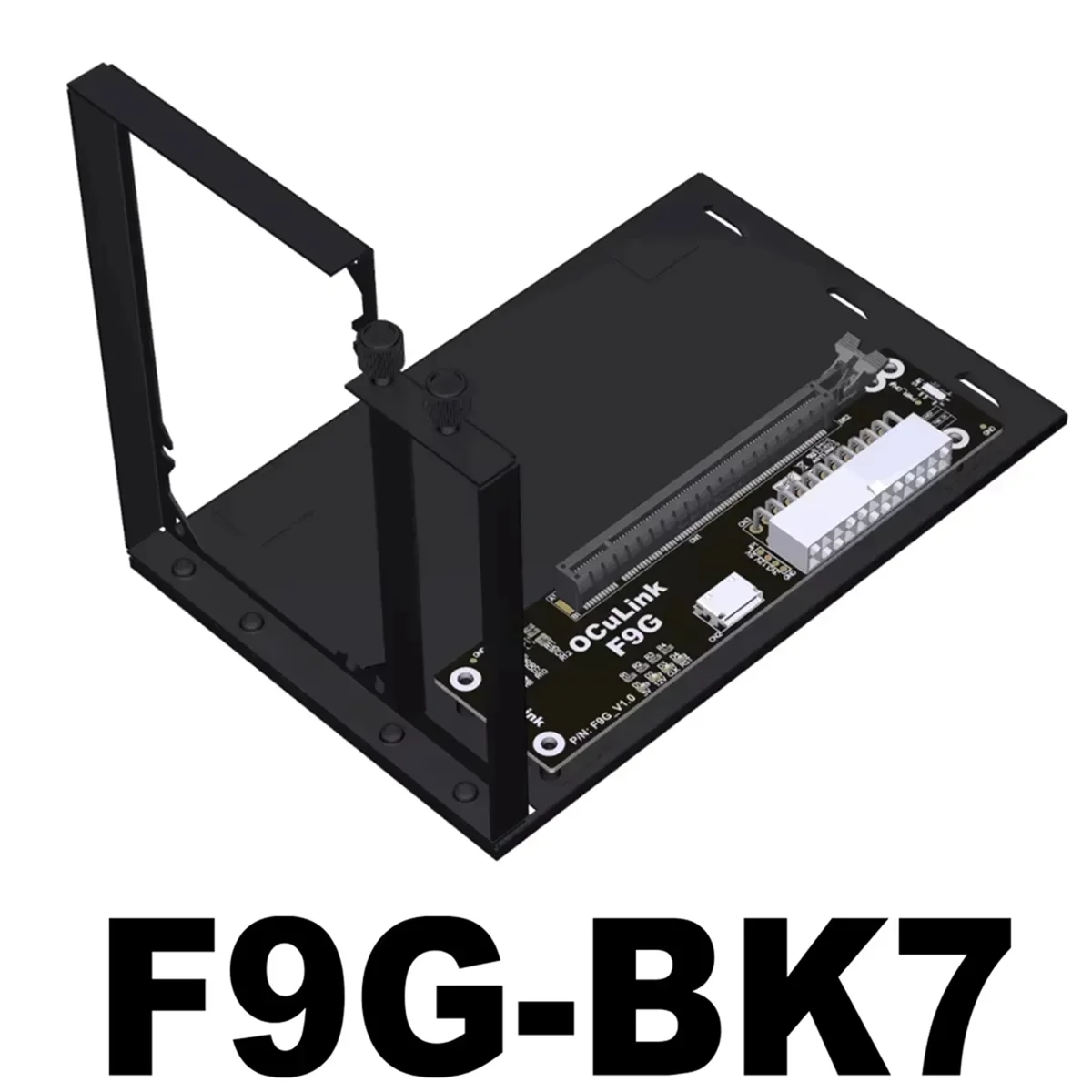 AT41F9G-BK7 EGPU OCuLink GPU Dock PCIe4.0 X4 노트북 노트북-외부 비디오 그래픽 카드 M.2 OcuLink-PCIE X16 어댑터