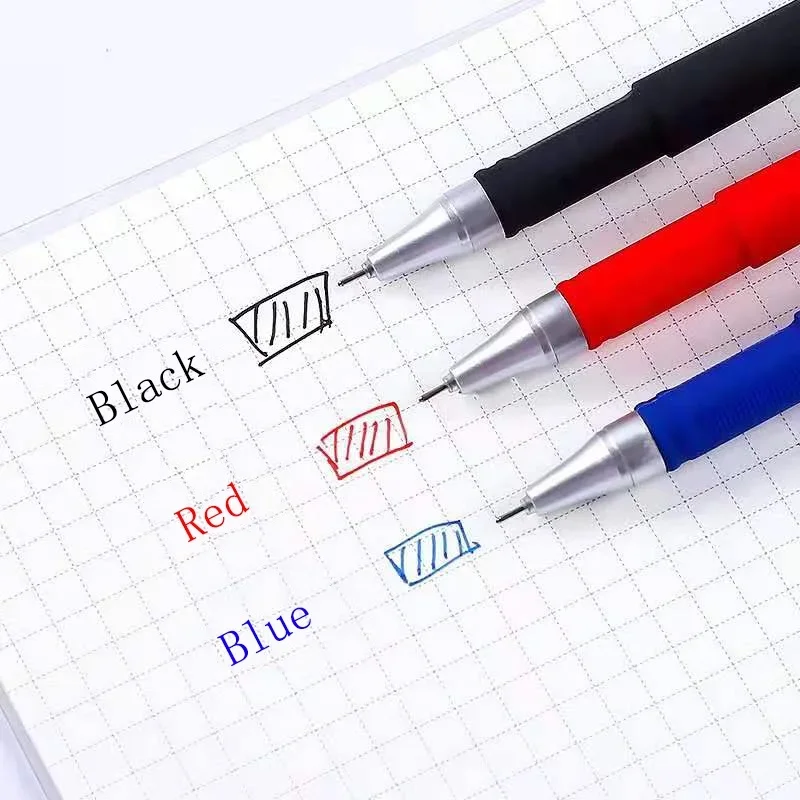 Gel pens 0.5mm Gel Pen Set Black Blue Red Color Pens for Writing Stationery
