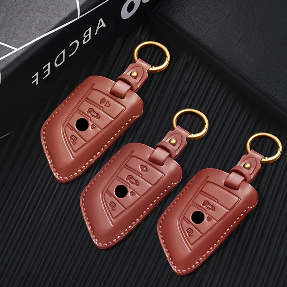 자동차 키 케이스 커버 키 백, Bmw F20 G20 G30 X1 X3 X4 X5 G05 X6 액세서리, 자동차 스타일링 홀더 쉘 키체인 보호