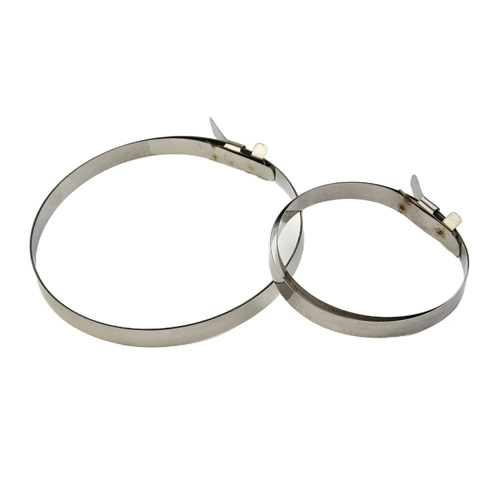 

10X-Short Bands High Quality 10X-Large Bands Boot Clamp Joint Axle Boot Clamp Kit Stainless Steel CV BOOT CLAMPS