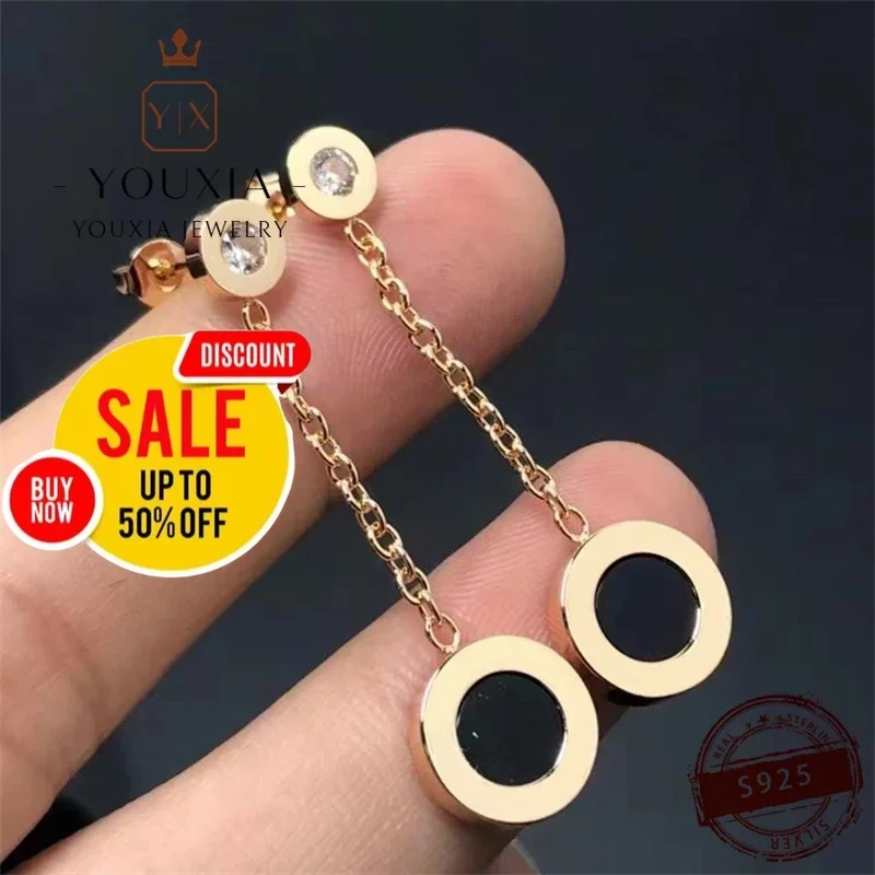 Western style s925silver Custom Premium Series Earrings Luxury Jewelry Fashion Couple Gift Personalized Classic Halloween Gift