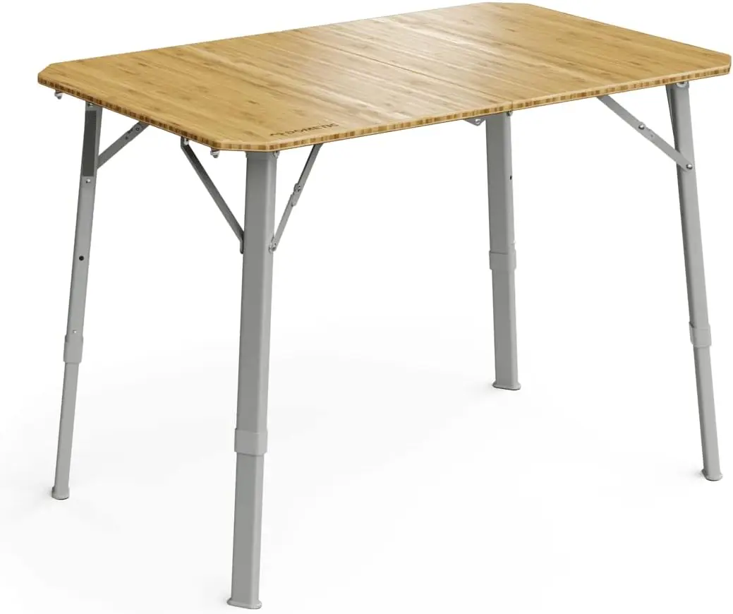 

Компактный лагерный стол GO-Бамбуковый стол с регулируемой высотой-складной и портативный | Чехол продается отдельно