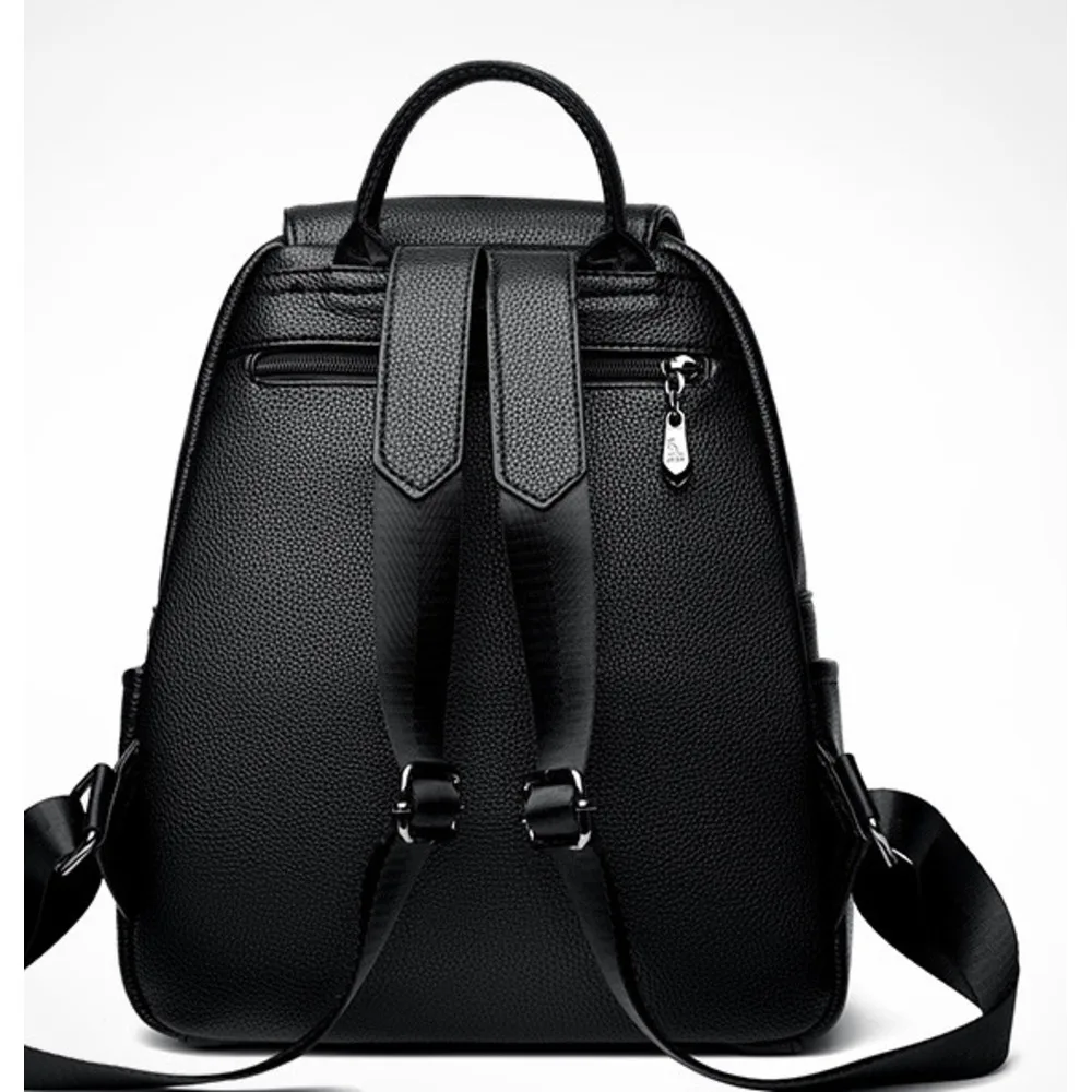 Mom's backpack, new tassel versatile casual women's bag, large capacity, high-quality texture, stylish travel bag_voghion.com