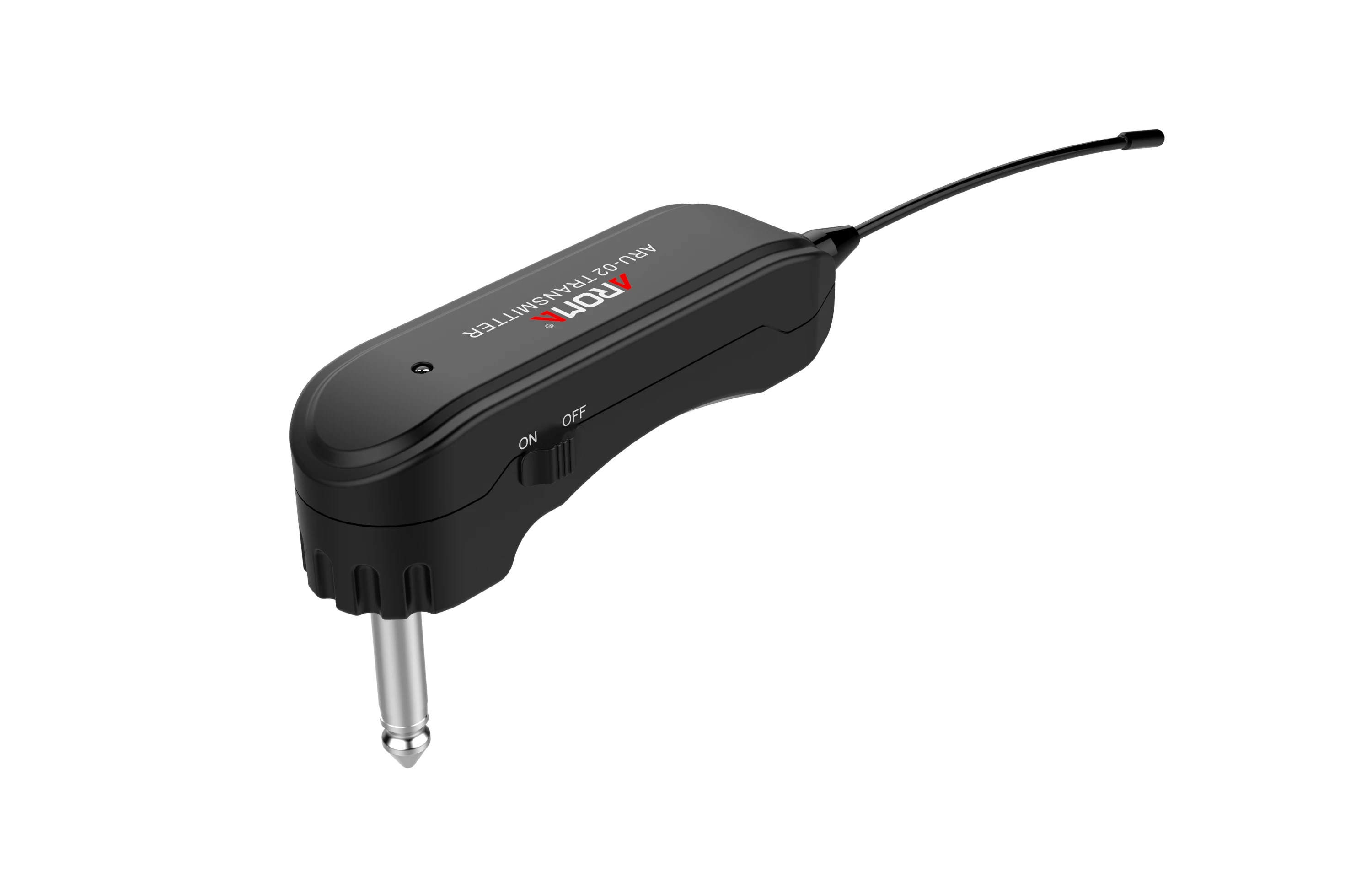 Guitar Wireless System Aroma ARU-02 UHF Transmitter Receiver Rechargeable Musical Bass Guitars Wireless Guita Transmitter