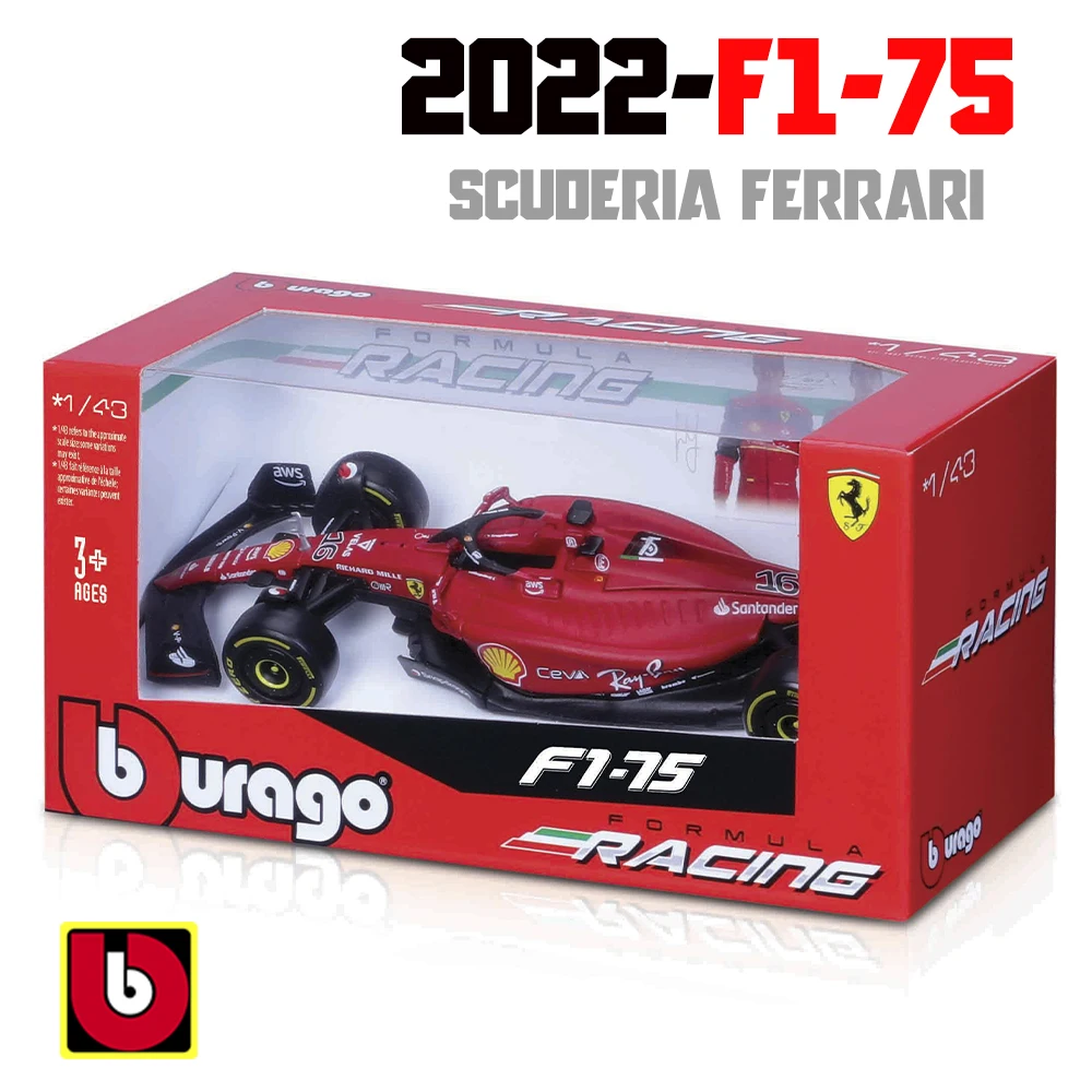 Модель автомобиля из сплава Bburago 1: 1 F1 Scuderia Ferrari 0. 0 SF90 SF21 SF1000