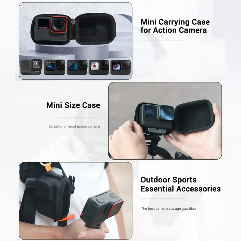 Insta360Ace 카메라용 J6PA EVA 하드 케이스 홈 오피스용 보관 가방 운반