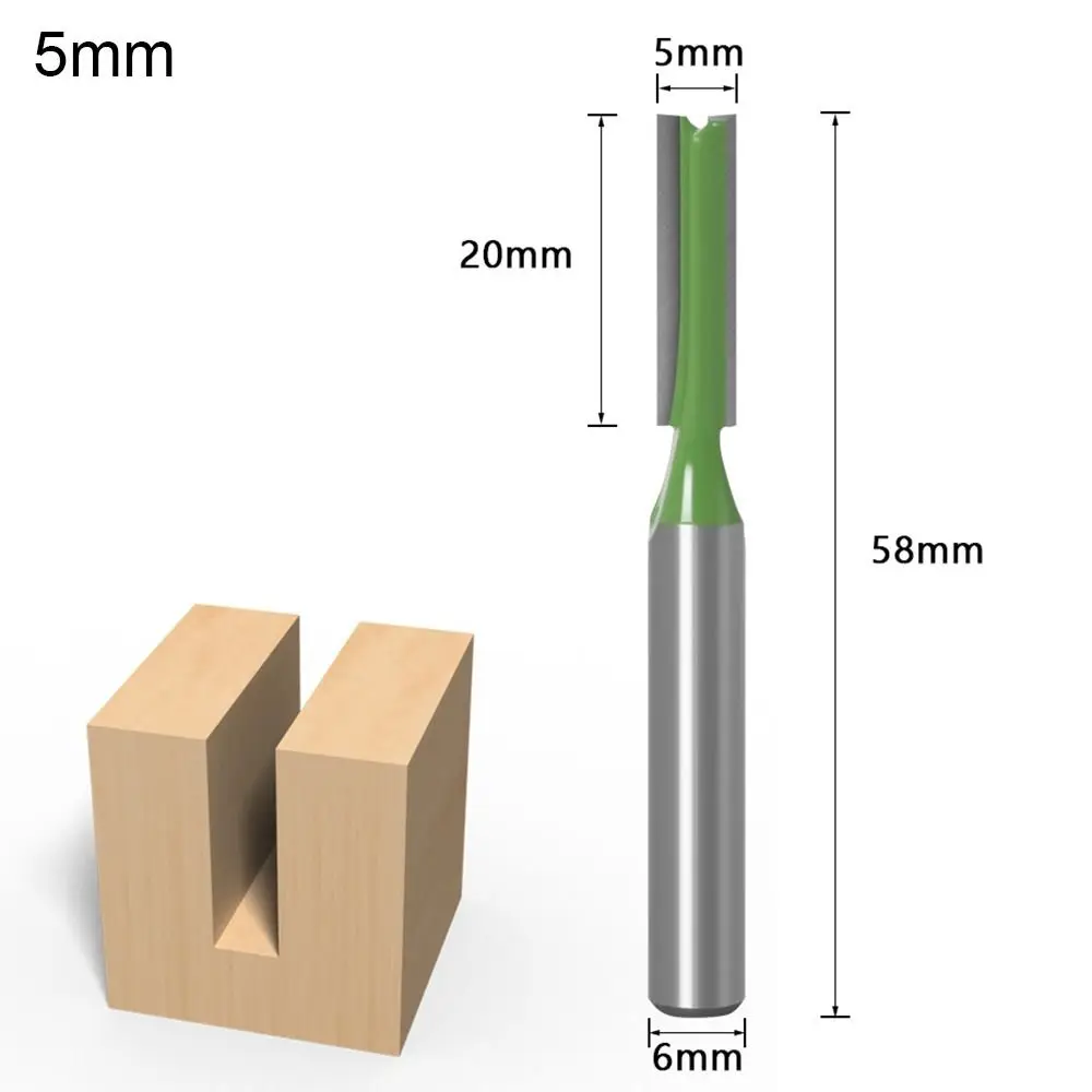Precision Wood Carving Router Bit with Trimmer Head