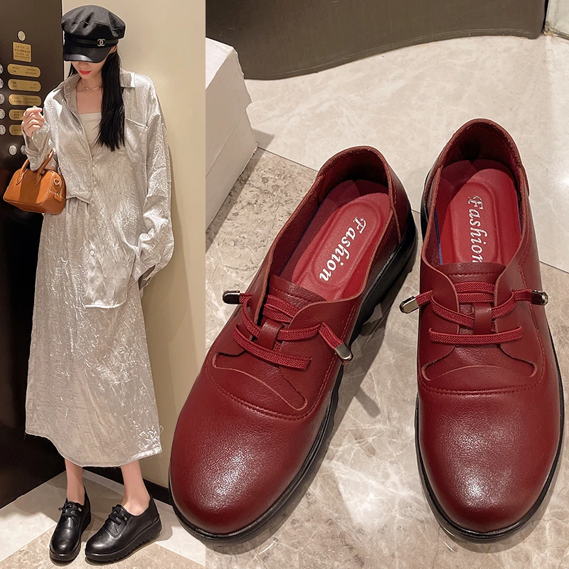 Women Vulcanized Shoes Tenis Feminino Breathable Women Fashion Leather Casual Tennnis Shoes Womens Sneakers Chaussure Femme