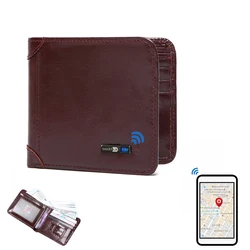 Enhanced Product Title:  
Smart GPS - Enabled Anti - Loss Wallet (Burgundy006)