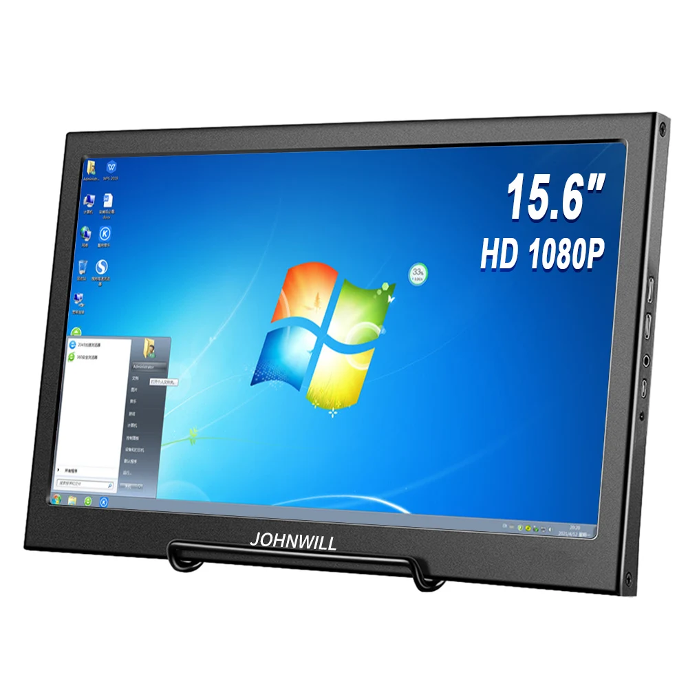 Монитор портативный игровой с ЖК-дисплеем, 15,6 дюймов, usb, 1920X108