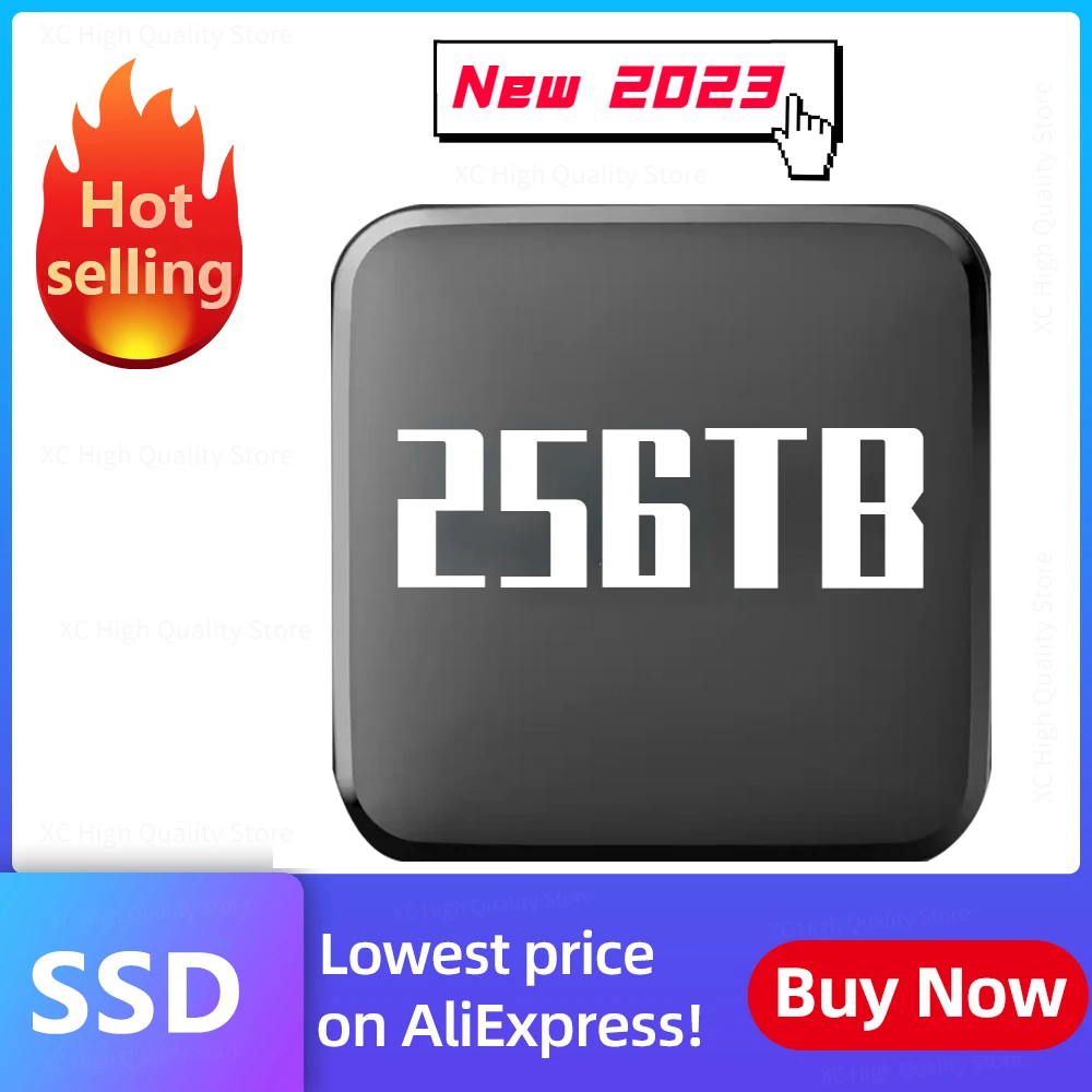 Original Highspeed 1TB SSD 2TB Portable External Solid State Hard