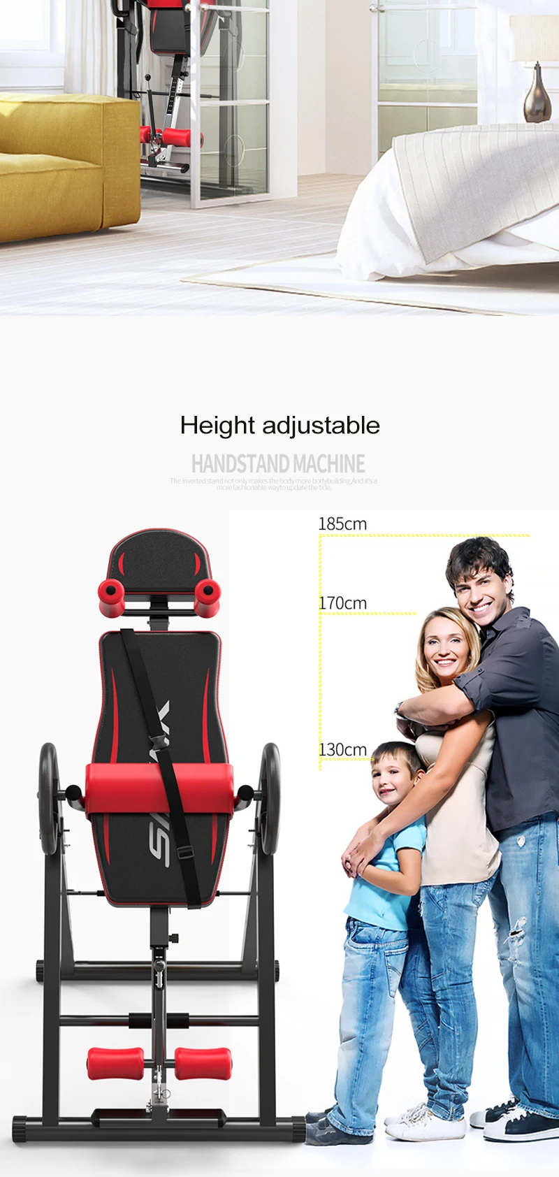 Inverted stretch machine hotsell