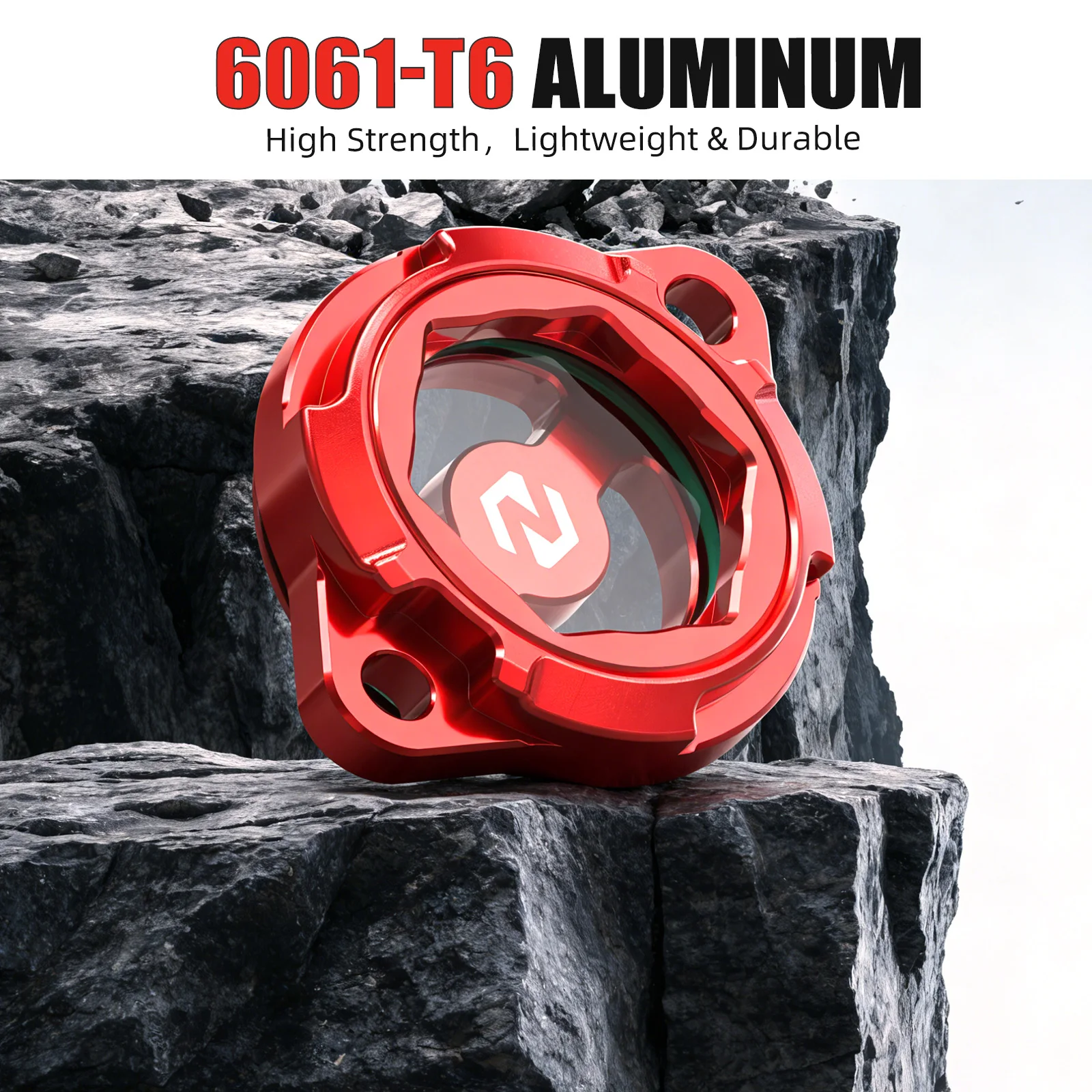 Ölfilter-Abdeckkappe für Honda 2020–2026 CRF 1100 CRF1100L Africa Twin /Adventure Sports DCT CRF1000L Africa Twin /ADV 2016–2019 – Detail 6
