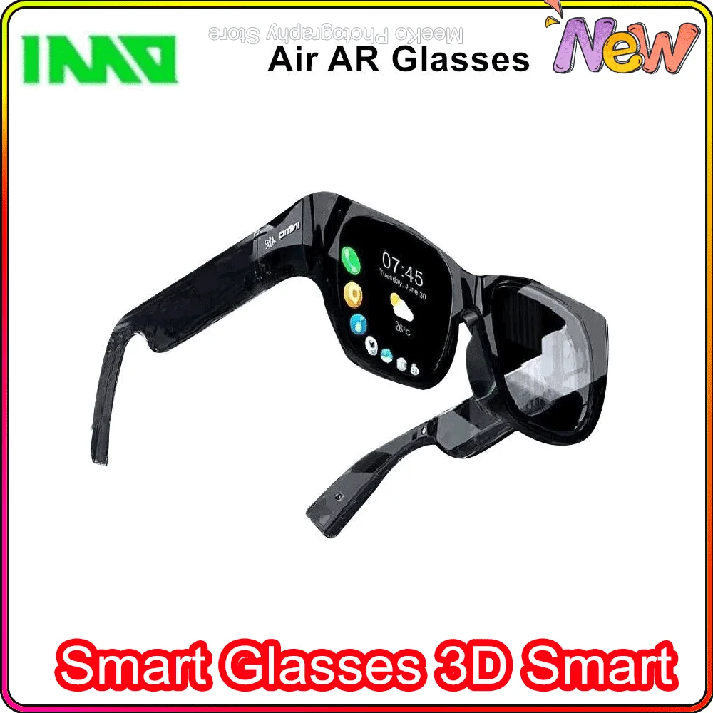 INMO Air Wireless 3D AR Glasses HD Camera Smart Control All In One Sun Glasses Full Color Virtual Reality Air Smart vr glasses