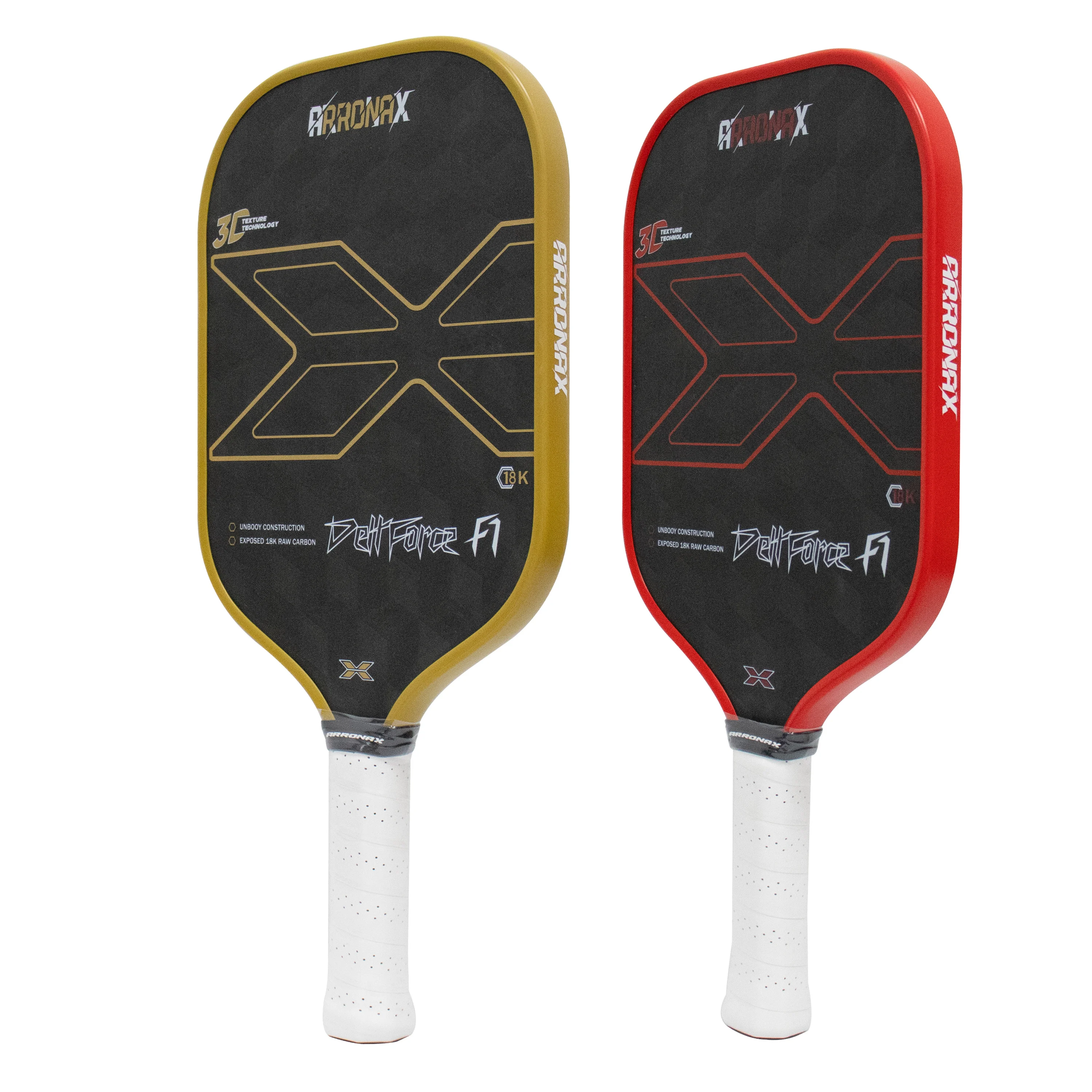 

Thermoformed Lightweight Pickleball Paddle, USAPA Approved, 3D, 18K, Carbon Friction Textured Surface, 16mm