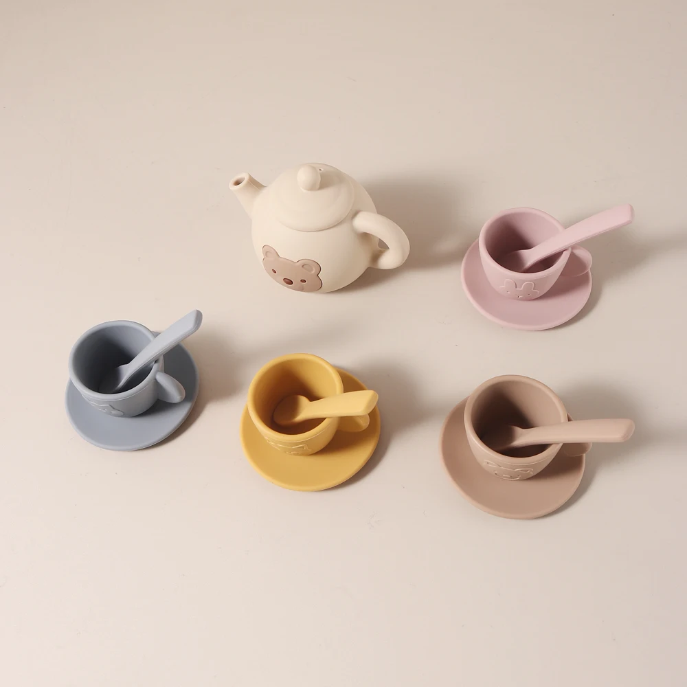 Toy Tea Set - Food Grade Silicone 2