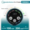 YOFIDRA 200Bar Brushless Electric High Pressure Water Gun Household Garden Cordless Rechargeable Tools For Makita 18V Battery 2