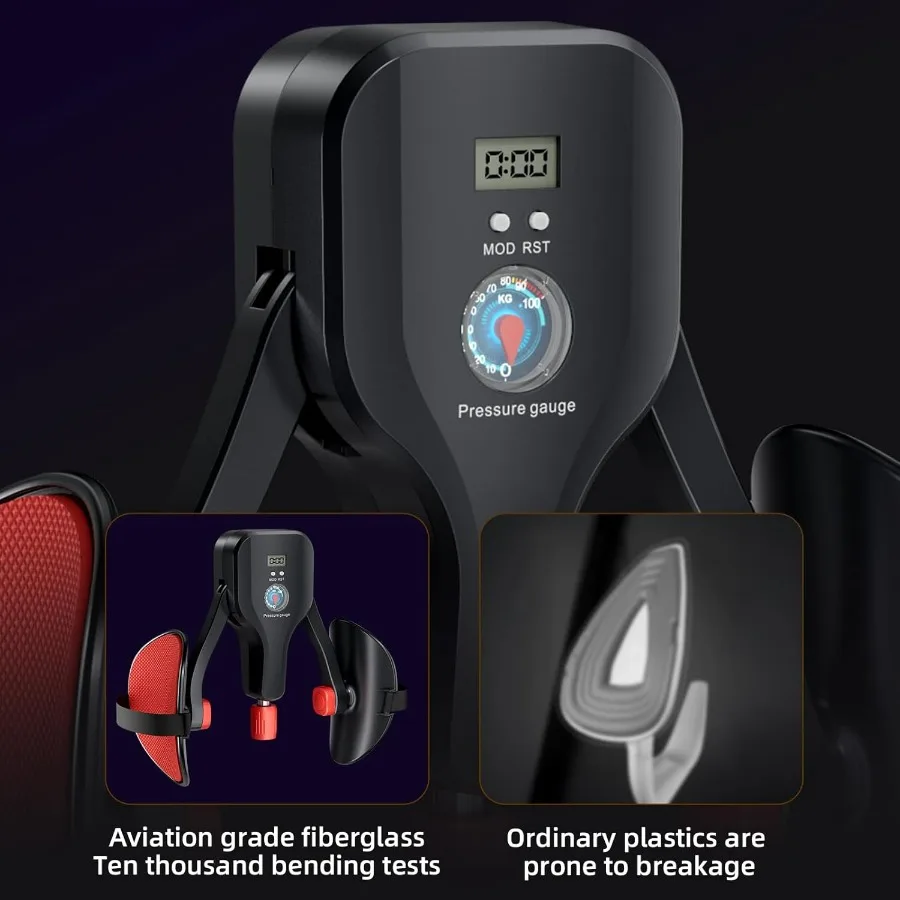 Thigh Trainer Max 176 lbs Pelvic Floor Muscle Kegel Exercise Devices, Inner Thigh Exerciser Kegel Trainer for Women Men