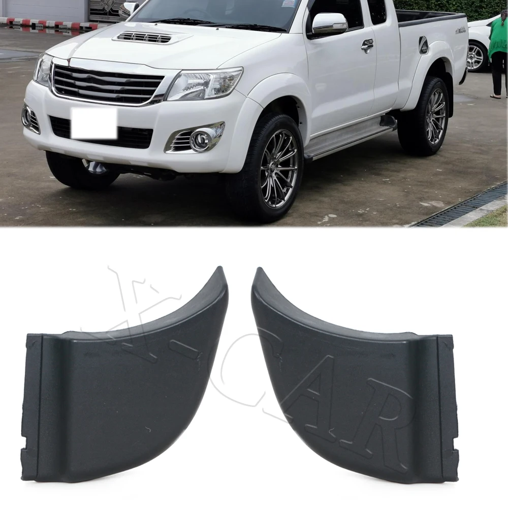 Задняя бампер, торцевая пластина, угловая крышка, обрезная крышка, левая и правая 52163-0K010 52164-0K010 для Toyota Hilux Vigo 2004-2011