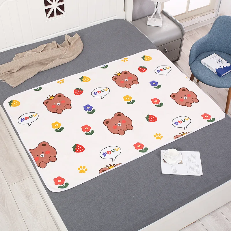 Baby Portable Foldable Washable Compact Travel Nappy Diaper Changing Mat Waterproof Floor Change Play Mat diaper changing pad diaper changing mat