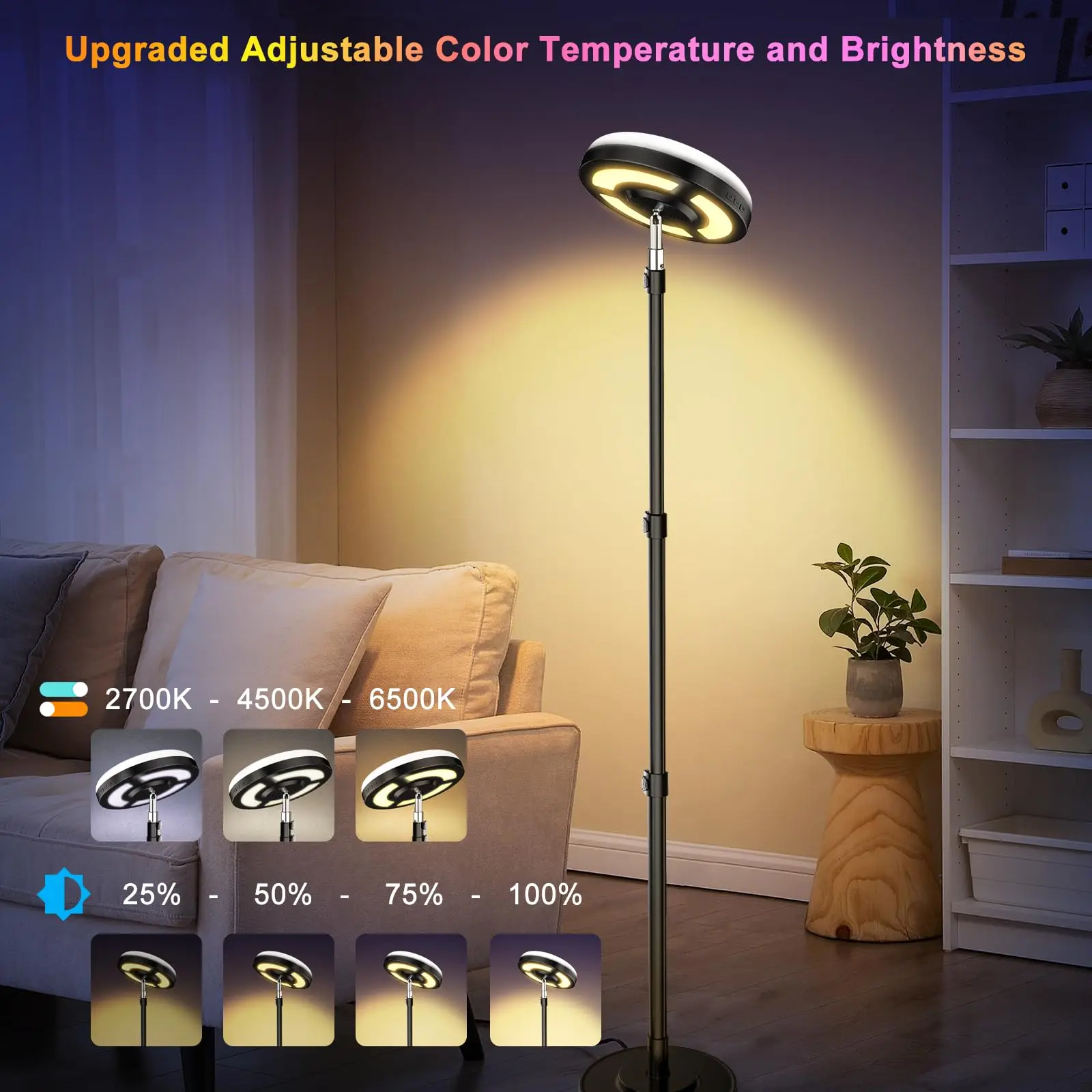 フロアスタンド angle  LED LIGHT Amazon.co.jp : 7Life フロアライト スタンドライト おしゃれ 調