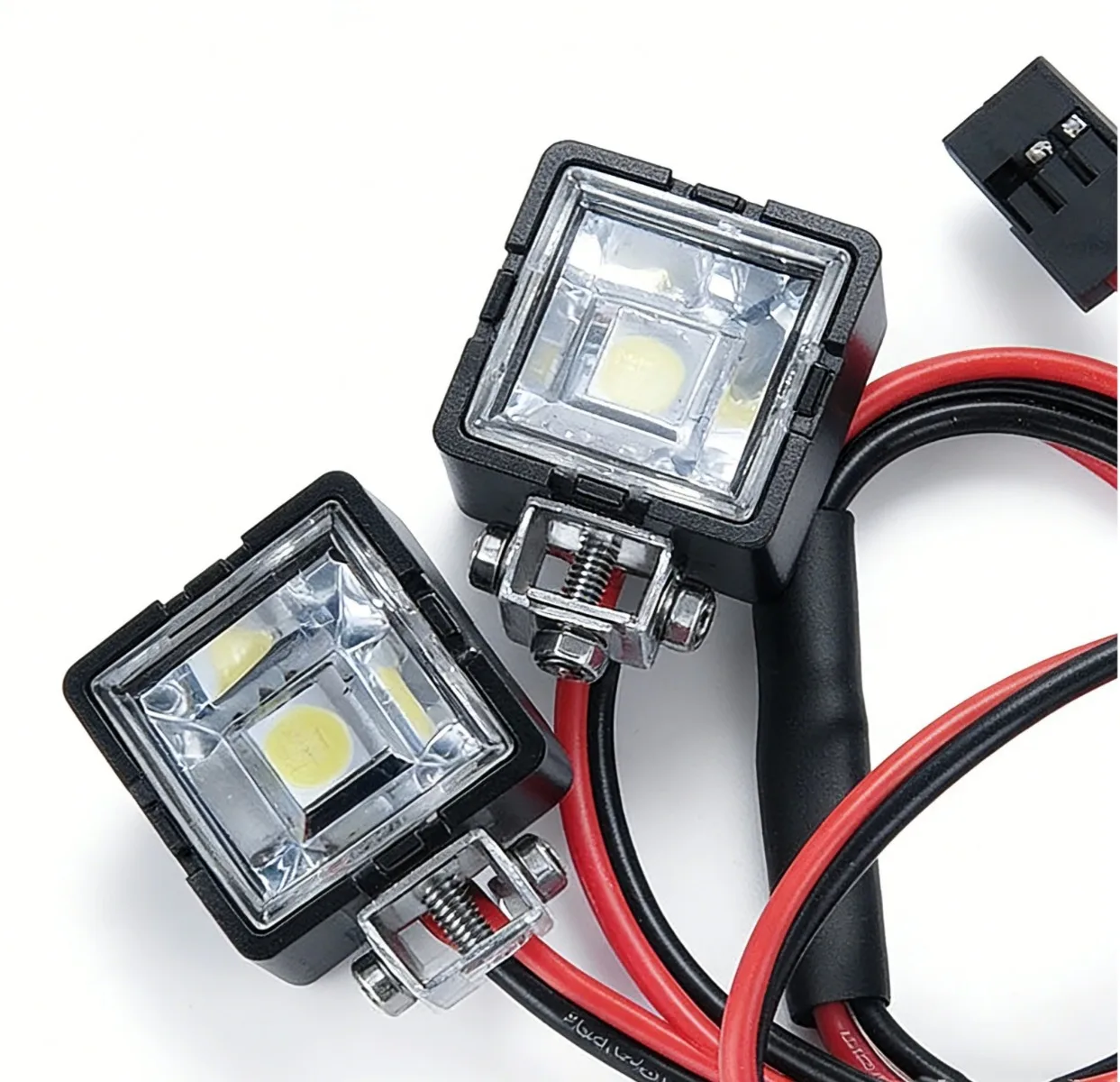 Faros LED RC Crawler 1/10 - Proyectores para Traxxas TRX4 TRX6 Axial SCX10