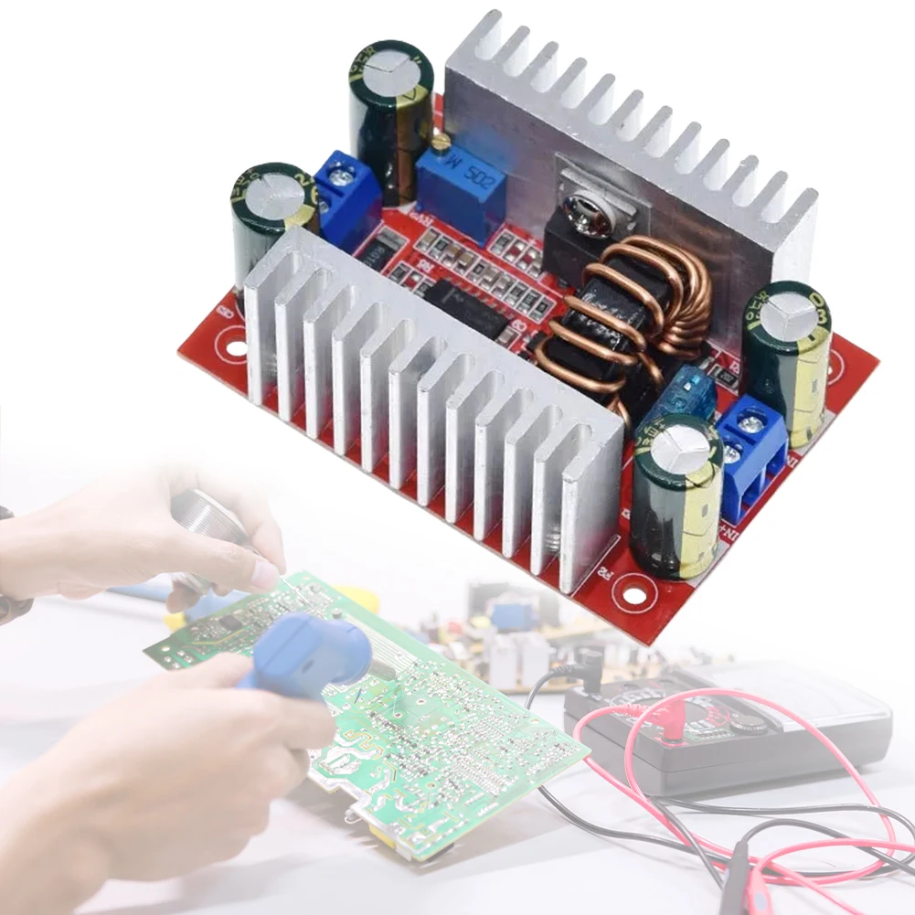 정전류 전원 공급 장치 LED 드라이버, 전기 제품용 정전류 부스트 컨버터, 15A DC-DC, 8.5-50V 10-60V